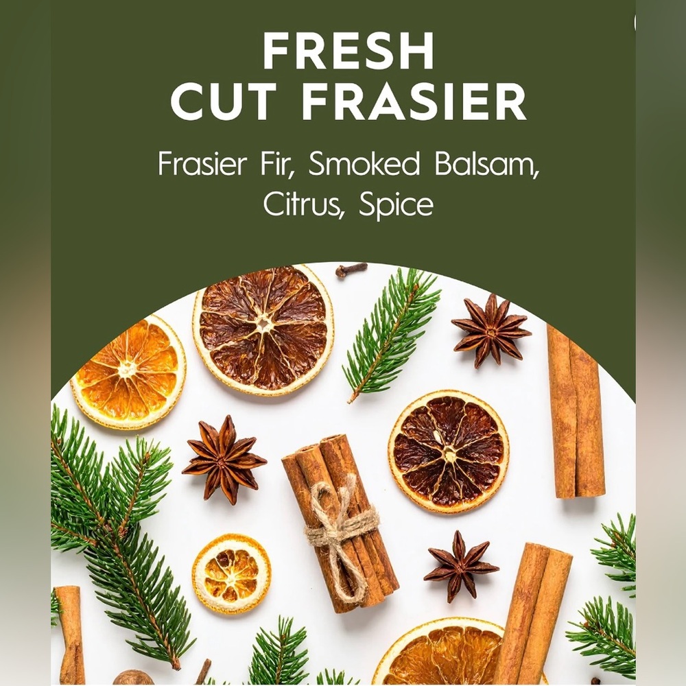 Better Homes and Gardens 3-Wick Pumpkin Jar Candle, Fresh Cut Frasier, 30 oz New - Picture 8 of 10